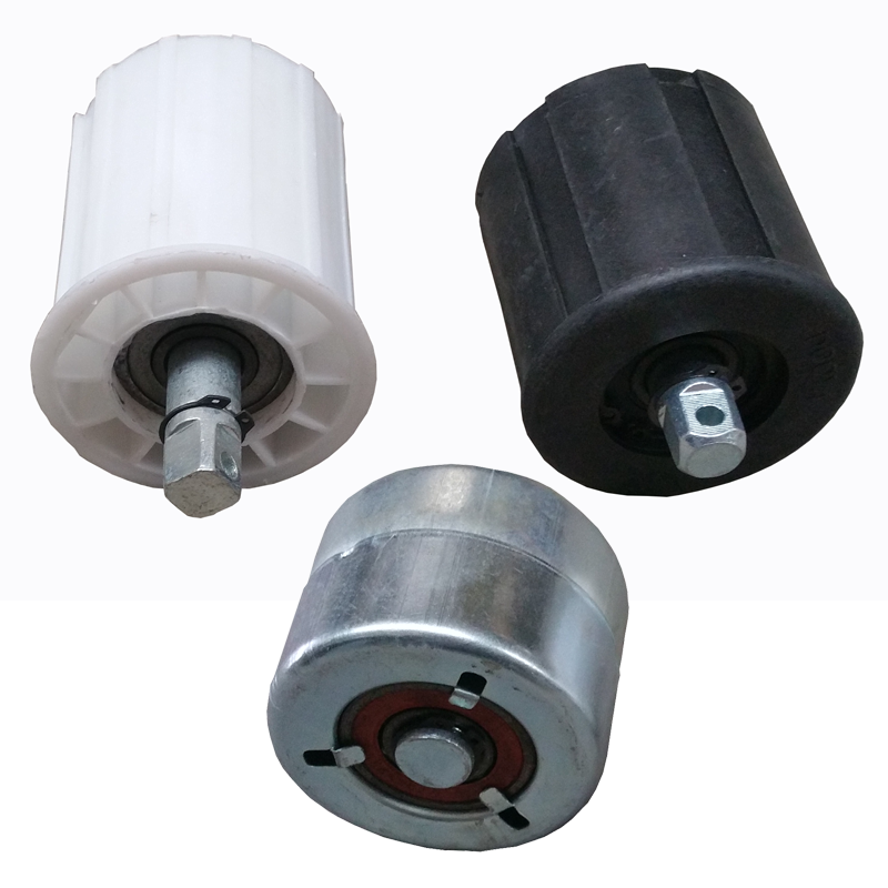 3寸電動(dòng)車庫卷簾門專用尾插堵頭悶頭80mm管狀電機(jī)大梁管專用